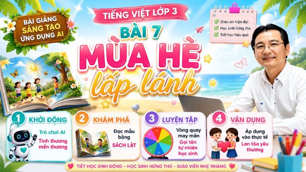Bài giảng AI Mùa hè lấp lánh - Khi trò chơi AI và sách lật thắp lên niềm vui