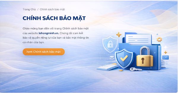 Chính sách bảo mật