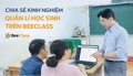 Quản lý lớp học chăm ngoan, hứng thú và  không cần dùng thước