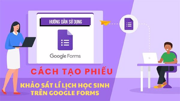 Mình đã thành công khi tạo phiếu khảo sát lý lịch học sinh trên Google Form cho phụ huynh điền trực tuyến