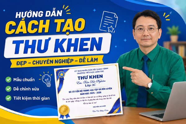 Sức mạnh của những bức thư khen cuối tuần, cách tạo dộng lực cho học sinh chăm học